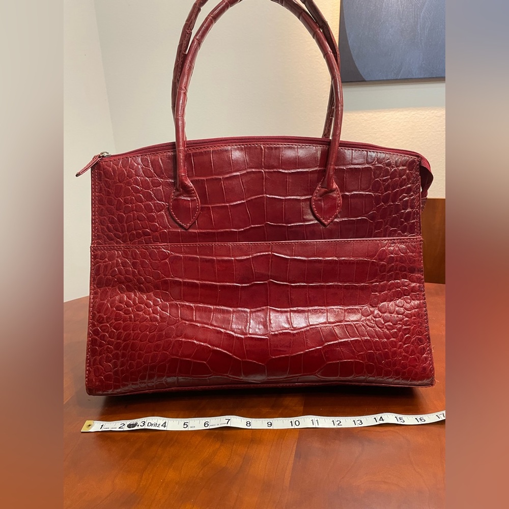Michael Rome Designs Vintage genuine leather Tote - Picture 3 of 14
